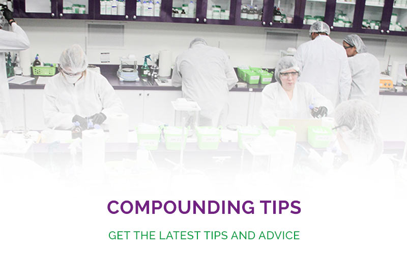 MEDISCA Network now offers helpful compounding tips for everyone! Be sure to come visit us regularly as we post new tips from our team of experts.